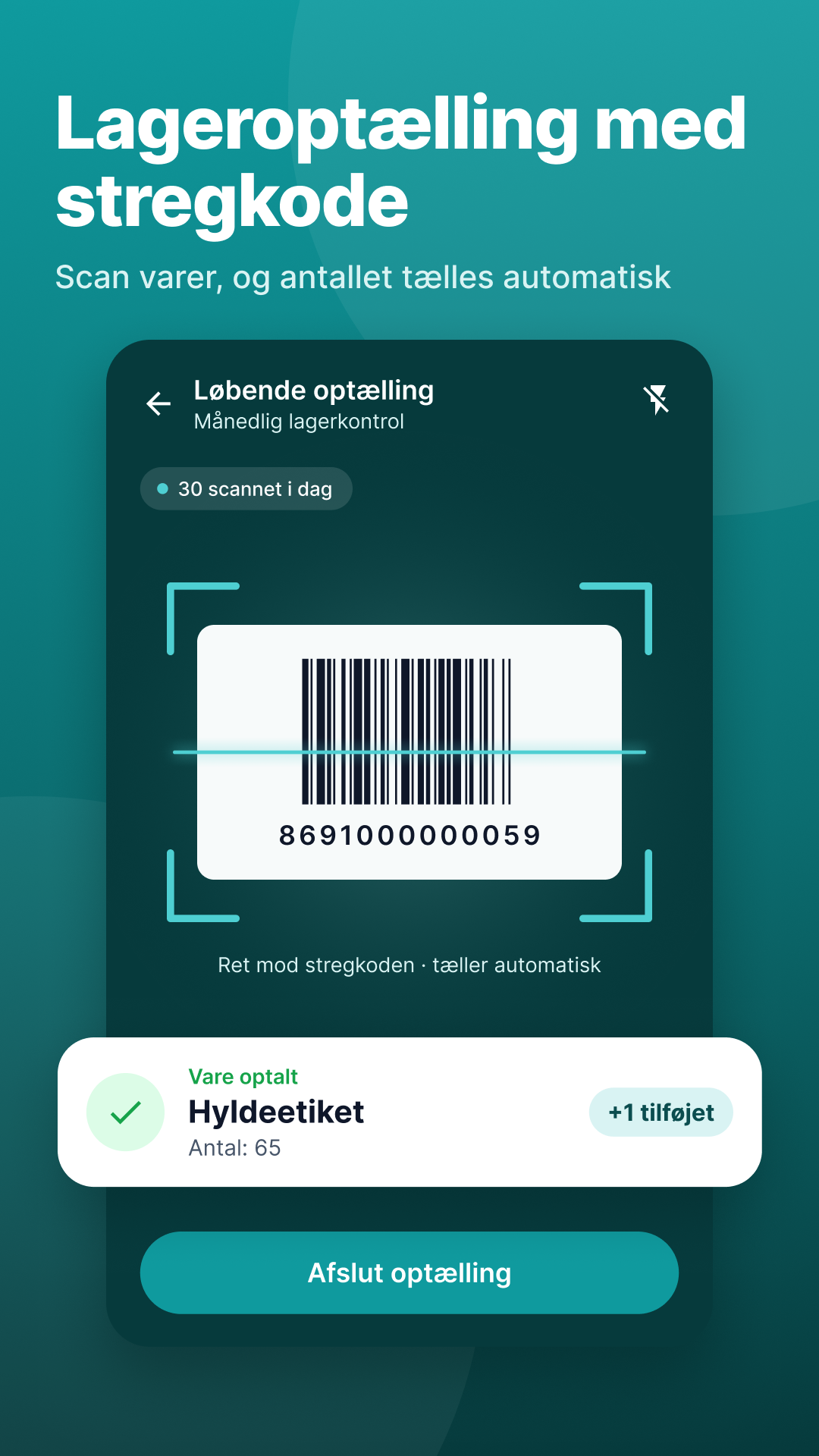 Stregkodescanning